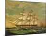 Ship Houqua, 1841-Thomas Birch-Mounted Giclee Print