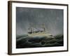 Ship in a Storm-Henri Rousseau-Framed Giclee Print