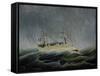 Ship in a Storm-Henri Rousseau-Framed Stretched Canvas