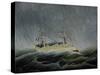 Ship in a Storm-Henri Rousseau-Stretched Canvas
