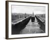 Ship in Gatun Lower Locks-null-Framed Photographic Print