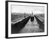 Ship in Gatun Lower Locks-null-Framed Photographic Print