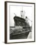 Ship in George V Dock-null-Framed Photographic Print