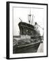 Ship in George V Dock-null-Framed Photographic Print