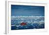 Ship in Ilulissat Icefjord, UNESCO World Heritage Greenland-Romantravel-Framed Photographic Print