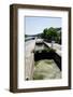 Ship in Lock on River Main, Wurzburg, Bavaria, Germany, Europe-Robert Harding-Framed Photographic Print