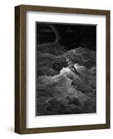 Ship in Stormy Sea-Gustave Doré-Framed Giclee Print