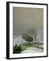 Ship in the Polar Sea, 12th December 1798-Caspar David Friedrich-Framed Giclee Print