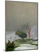Ship in the Polar Sea, 12th December 1798-Caspar David Friedrich-Mounted Giclee Print