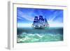 Ship  Journey-Ata Alishahi-Framed Giclee Print