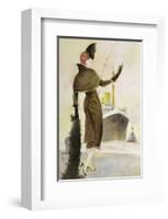 Ship Lady-Graham Reynold-Framed Art Print