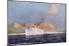 Ship Leaves Capetown-Martin Russell-Mounted Photographic Print