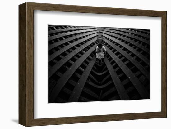 Ship maker-Haitham AL Farsi-Framed Photographic Print