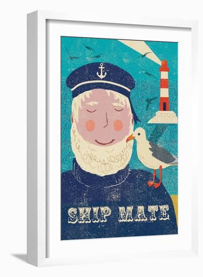 Ship Mate-Rocket 68-Framed Giclee Print