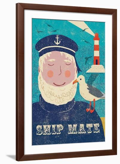 Ship Mate-Rocket 68-Framed Giclee Print