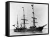 Ship of Robert Peary-null-Framed Stretched Canvas