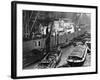 Ship Prince De Liege Is Unloaded-null-Framed Photographic Print