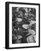 Ship Propellors, Bethlehem Steel-Andreas Feininger-Framed Photographic Print