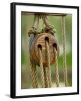 Ship Rigging, Lubeck, Germany-Russell Young-Framed Photographic Print