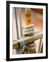 Ship Rigging, Lubeck, Germany-Russell Young-Framed Photographic Print