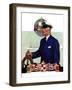 "Ship's Captain,"July 28, 1934-Edgar Franklin Wittmack-Framed Giclee Print