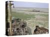 Ship's Graveyard Near Aralsk, on Seabed Due to Water Losses, Aral Sea, Kazakhstan, Central Asia-Anthony Waltham-Stretched Canvas