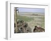 Ship's Graveyard Near Aralsk, on Seabed Due to Water Losses, Aral Sea, Kazakhstan, Central Asia-Anthony Waltham-Framed Photographic Print