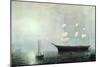 Ship Starlight, C.1860-Fitz Henry Lane-Mounted Giclee Print