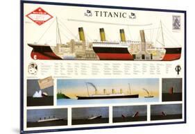 Ship Titanic-null-Mounted Poster