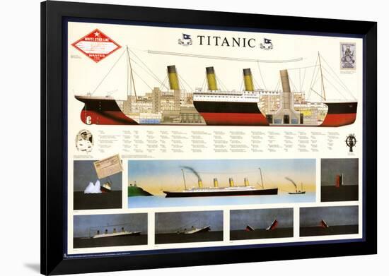 Ship Titanic-null-Framed Poster