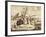 Ship Trapped in the Ice from Account of Frederick Marten's Expedition-null-Framed Giclee Print