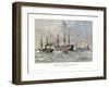 Ship Types from the First Half of the 19th Century-Willy Stower-Framed Giclee Print