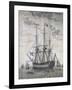 Ship with 118 Guns, Russia, 18th Century-null-Framed Giclee Print