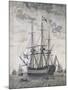 Ship with 118 Guns, Russia, 18th Century-null-Mounted Giclee Print