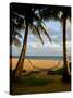 Ship Wreck Beach and Hammock, Kauai, Hawaii, USA-Terry Eggers-Stretched Canvas