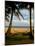 Ship Wreck Beach and Hammock, Kauai, Hawaii, USA-Terry Eggers-Mounted Photographic Print