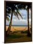 Ship Wreck Beach and Hammock, Kauai, Hawaii, USA-Terry Eggers-Framed Photographic Print