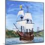 Ship-Kestrel Michaud-Mounted Giclee Print