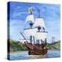 Ship-Kestrel Michaud-Stretched Canvas
