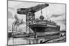 Shipbuilding in WW1-Charles J De Lacy-Mounted Art Print