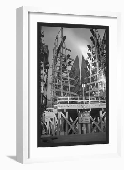 Shipbuilding-Alfred T. Palmer-Framed Art Print