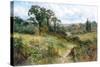 Shiplake on Thames from Wargrave Hills-John Horace Hooper-Stretched Canvas