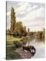 Shiplake-Alfred Robert Quinton-Stretched Canvas