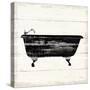 Shiplap Bath I-Sue Schlabach-Stretched Canvas