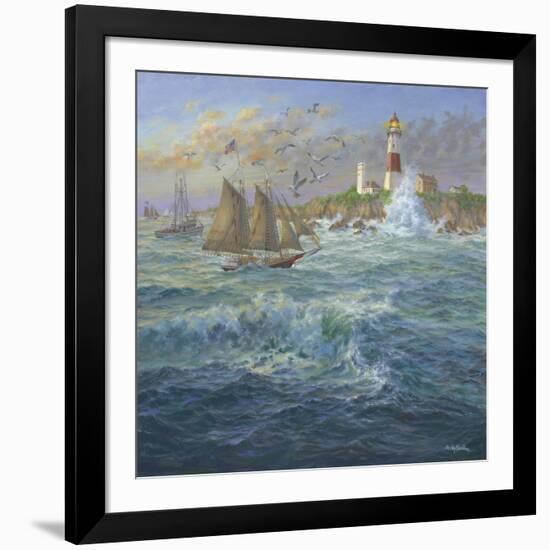 Shipmates-Nicky Boehme-Framed Giclee Print