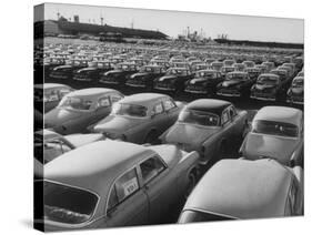 Shipment of Swedish Volvo Cars to USA-Stan Wayman-Stretched Canvas