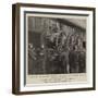 Shipping Ammunition Waggons at Southampton-null-Framed Giclee Print