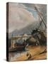 Shipping at Deal, 1925-Francois Louis Thomas Francia-Stretched Canvas