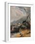 Shipping at Deal, 1925-Francois Louis Thomas Francia-Framed Giclee Print