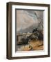 Shipping at Deal, 1925-Francois Louis Thomas Francia-Framed Giclee Print